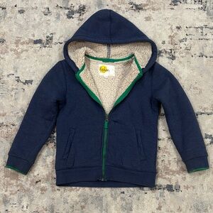 Boden Sherpa Hoodie Boys 7-8